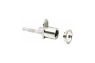 Serrure de meuble à levier avec rosette pour cylindre Z23 HETTICH