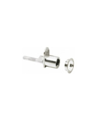 Serrure de meuble à levier avec rosette pour cylindre Z23 HETTICH