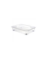 Boite rangement sous lit - 4 roues EDA PLASTIQUES