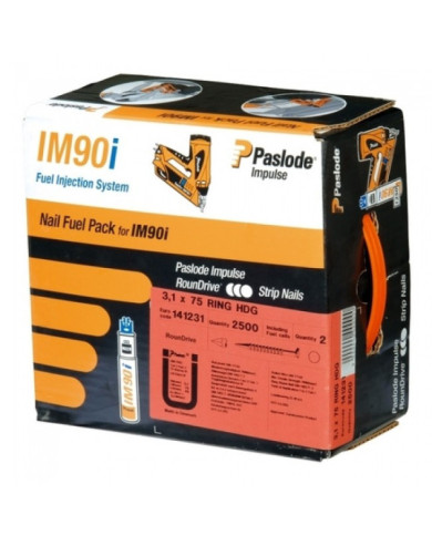 Pack clous inox crantés pour cloueur à gaz SPIT