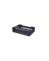 Caisse gerbable - 600x400mm - gris GILAC