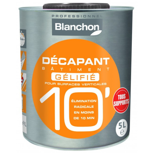 Décapant bâtiment - 10 minutes - gélifié - surfaces verticales BLANCHON