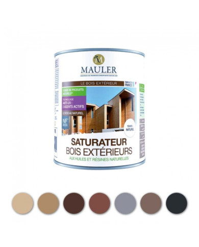 Saturateur bois extérieur naturel Mauler