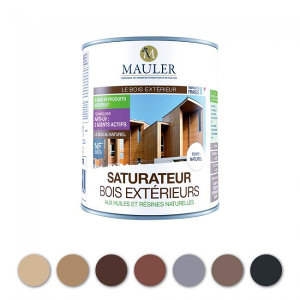 Saturateur bois extérieur naturel Mauler