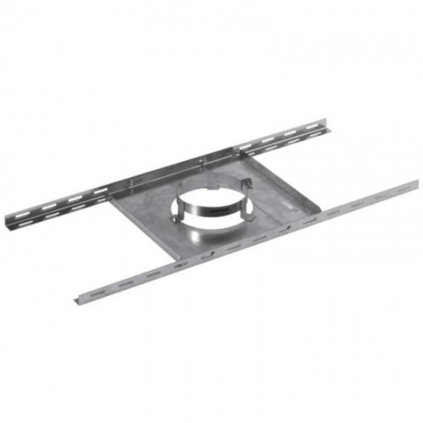 Support plancher en galva pour tubage double paroi TEN