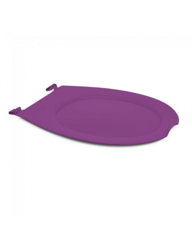 Abattant wc clipsable - 100 % hygiénique - violet PAPADO