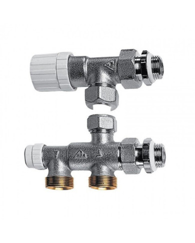 Kit thermostatisable équerre inversé pour installation bi-tube RBM