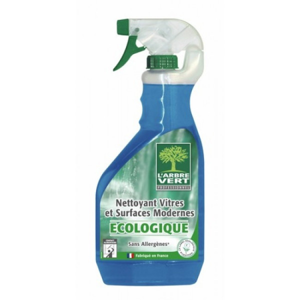 Nettoyant vitres et surfaces modernes écologique ARBRE VERT