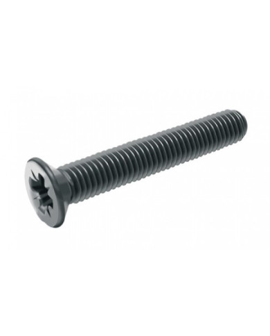 Vis métaux tête fraisée pozidriv - filetage total - inox A2 - DIN 995 ACTON