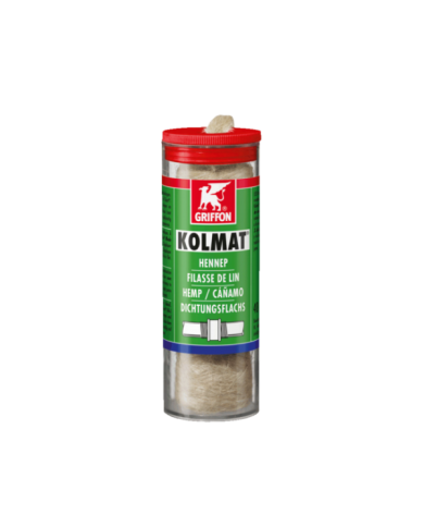 Filasse de lin en bobino - pour raccords filetés étanches - Kolmat GRIFFON