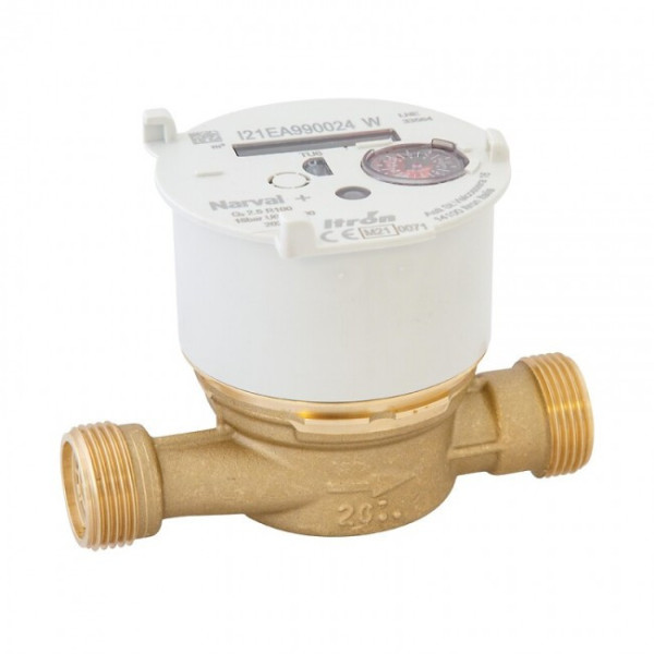 Compteur eau divisionnaire Narval+ combiné - M20x27 - Eau froide et chaude ITRON