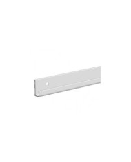 Rail pour cimaise aluminium H24 - 4000 mm - 80 kg de charge par mètre BRICOZOR