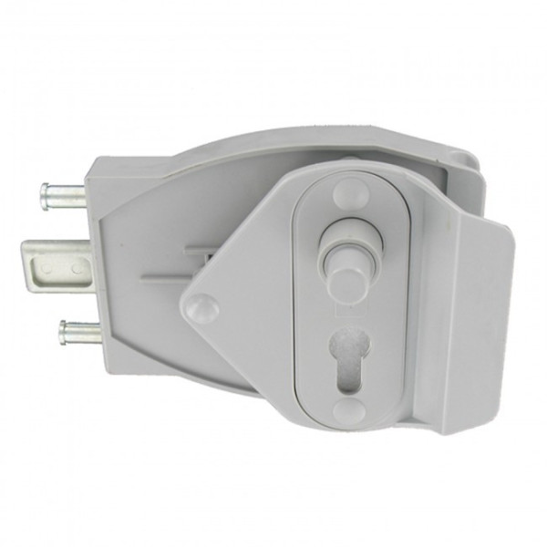 Serrure réversible à bouton poussoir - porte battante - EE TIRARD