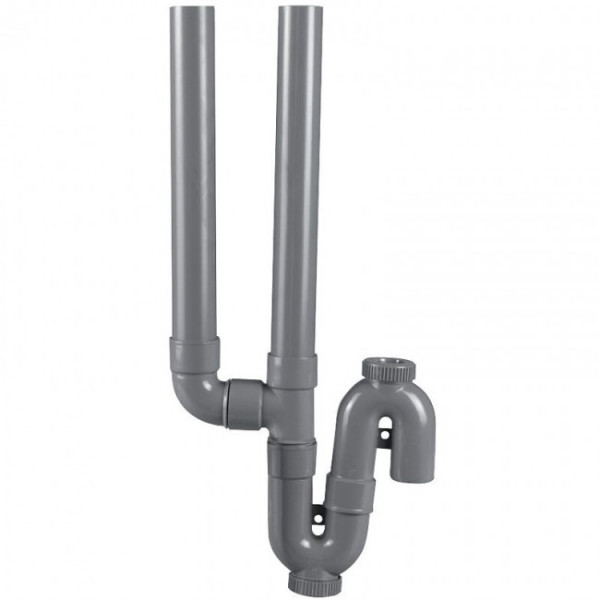 Siphon machine à laver double INTERPLAST