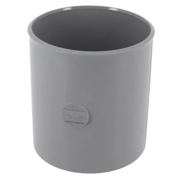 Coulisse pvc femelle-femelle - diamètre 100 mm NICOLL