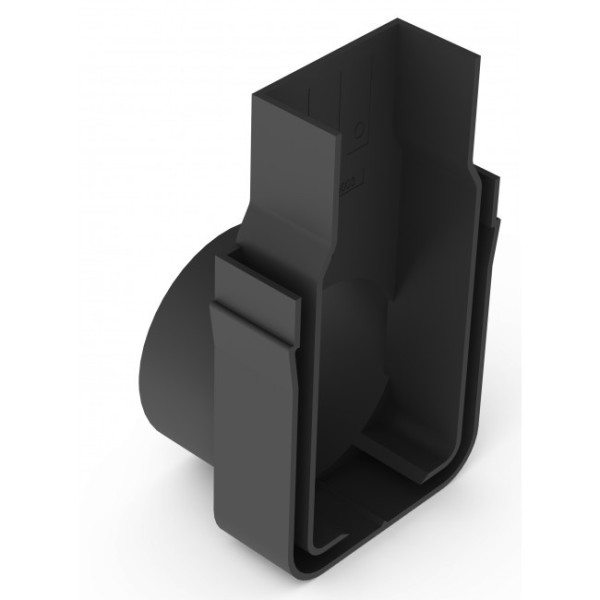 Obturateur fermé avec ou sans sortie - pour caniveaux Slimline ACO