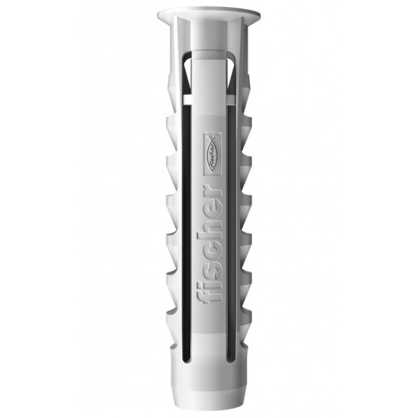 Cheville universelle - en nylon - avec collerette - SX FISCHER