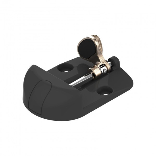 Sabot tourniquet pour portail - polyamide - butoir amortisseur TIRARD
