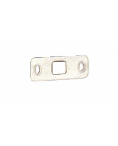 Gâche basse plate inox - pour crémone pompier - 65 x 25 mm LA CROISÉE DS