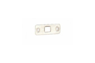 Gâche basse plate inox - pour crémone pompier - 65 x 25 mm LA CROISÉE DS