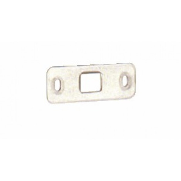 Gâche basse plate inox - pour crémone pompier - 65 x 25 mm LA CROISÉE DS