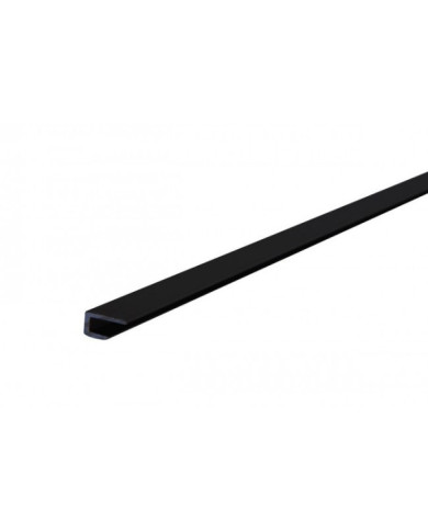 Profils aluminium pour panneau composite aluminium - noir NORDLINGER