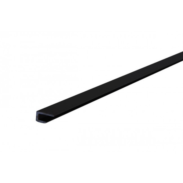 Profils aluminium pour panneau composite aluminium - noir NORDLINGER
