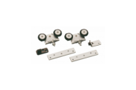 Ferrure porte coulissante pour fixation sur chant ROB