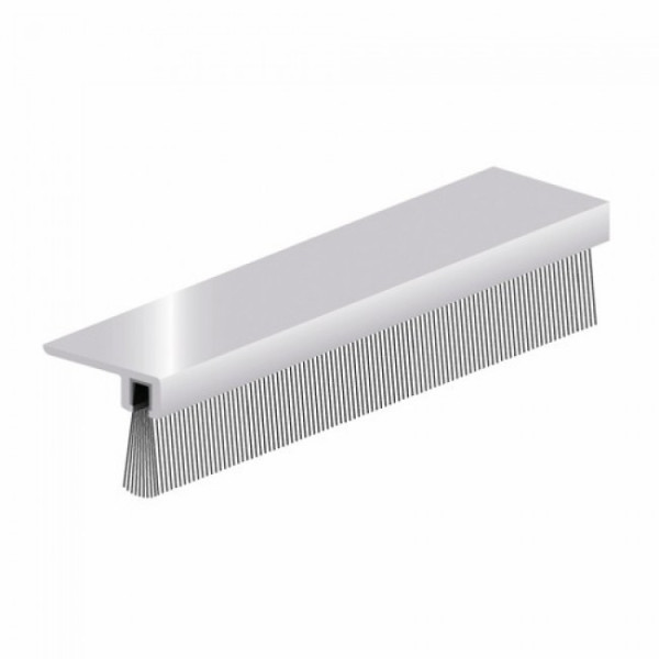 Plinthe à brosse à 90° - pose en applique - IBS-B ELLEN