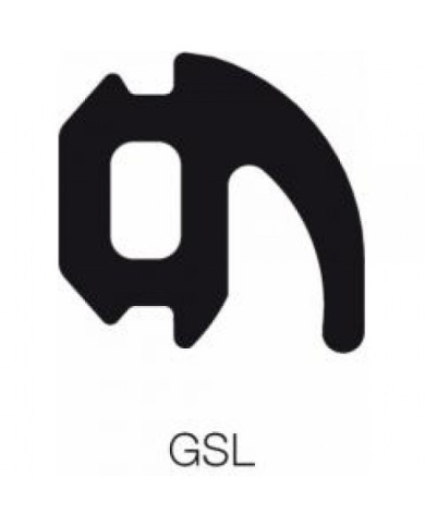 Joint caoutchouc noir pour seuil de menuiserie bois - GSL BILCOCQ