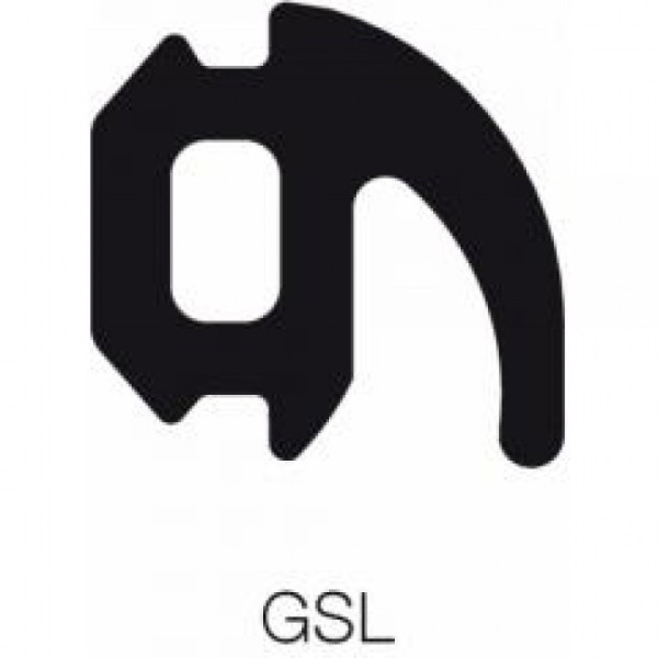 Joint caoutchouc noir pour seuil de menuiserie bois - GSL BILCOCQ