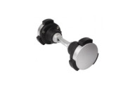 Bouton double - sécurité pour portillon de piscine - Kidloc LOCINOX