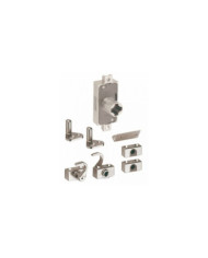 Serrure de meuble espagnolette-sans tringle-pour cylindre Z23 LEHMANN