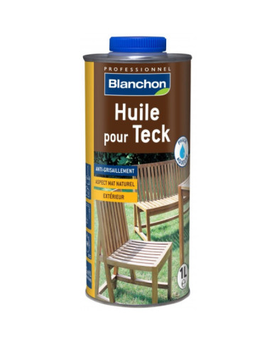Huile pour teck - phase aqueuse BLANCHON
