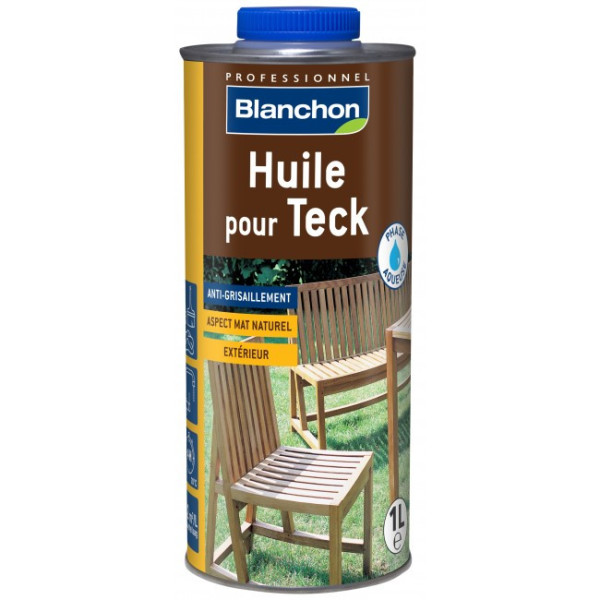 Huile pour teck - phase aqueuse BLANCHON
