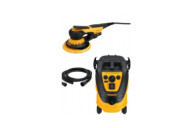 Pack Ponceuse orbitale DEROS II 625 CV - Ø150 mm - amplitude 2,5 mm + Aspirateur poussières 1230 M AFC + Tuyau MIRKA