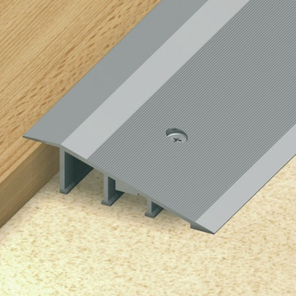 Rampe d'accès à visser en aluminium brut - 103 x 3000 mm BRICOZOR