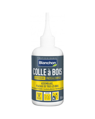 Colle à bois extérieure pour assemblage de tous bois BLANCHON