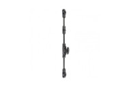 Fausse crémone à bouton en fonte pour menuiserie pvc - CRD168 ROLLINGER