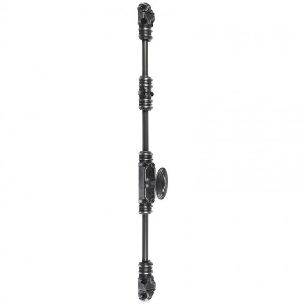 Fausse crémone à bouton en fonte pour menuiserie pvc - CRD168 ROLLINGER