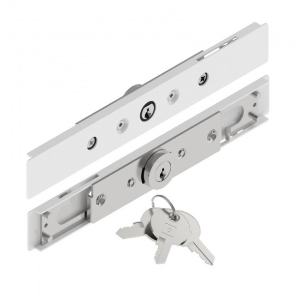 Serrure volet roulant à cylindre rond - 2 pivots - 7 à 9 mm - AA4 TIRARD