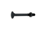 Boulon tête ronde collet carré pour volets alu et PVC- 25 pièces TORBEL