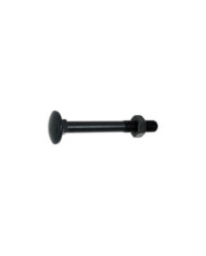 Boulon tête ronde collet carré pour volets alu et PVC- 25 pièces TORBEL