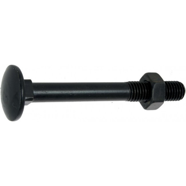 Boulon tête ronde collet carré pour volets alu et PVC- 25 pièces TORBEL