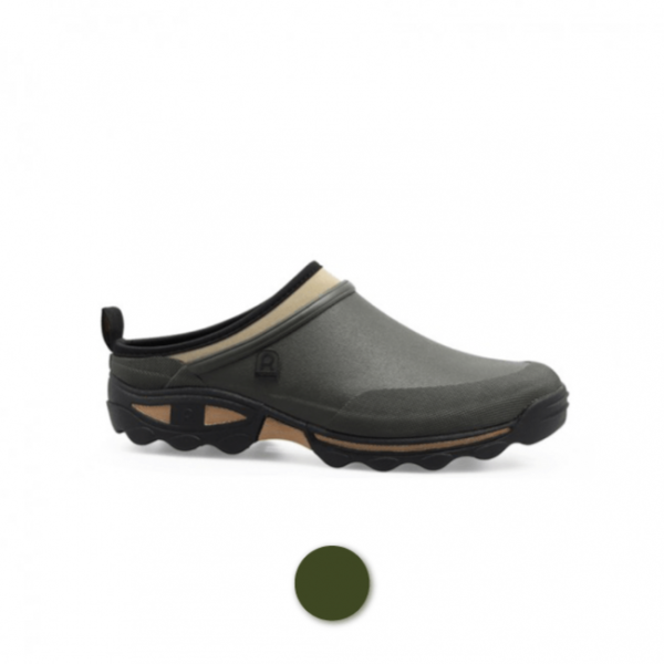 Sabots multi-activités - semelle auto-nettoyante - Clean Land - Kaki ROUCHETTE