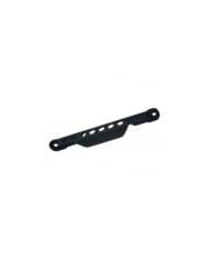 Crémaillère seule pour crochet - en acier - 9 trous - noir TORBEL
