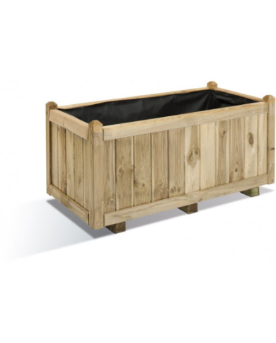 Jardinière en bois - 113 litres - 92 x 46 cm - Vendôme 100 CERLAND
