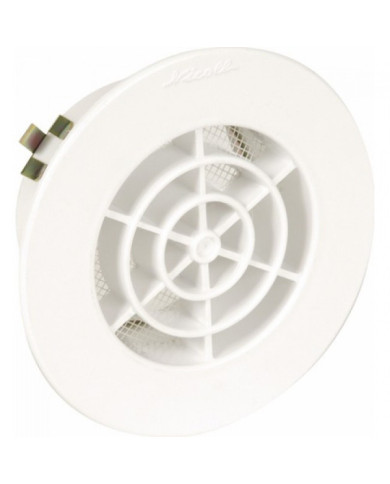 Grille de ventilation intérieure pour tube pvc et gaine NICOLL