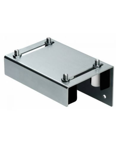 Platine de guidage réglable pour portail coulissant - 256 COMUNELLO