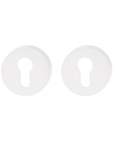 Rosaces pour poignées de porte - polyamide - 111 - blanc HEWI